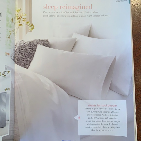 Norwex Flat King Sheet 12 X 98 Baclock 
